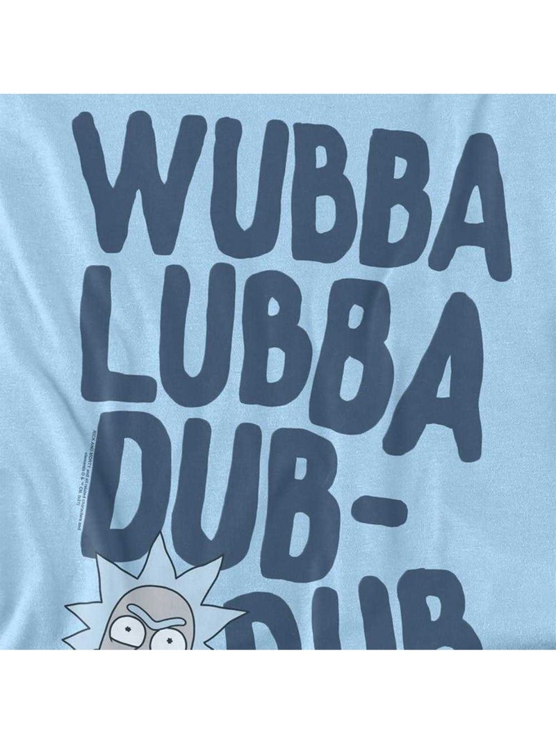 Camiseta the great pain diseño diseño impreso de algodón para adultos unisex - rick and morty Azul claro - Kiabi
