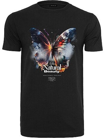 Camiseta the natural beauty diseño mariposa para hombre - mister tee