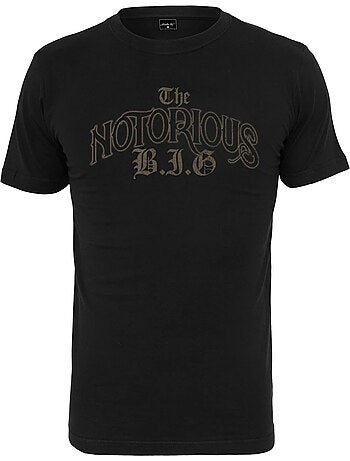 Camiseta the notorious diseño notorious big para hombre - mister tee