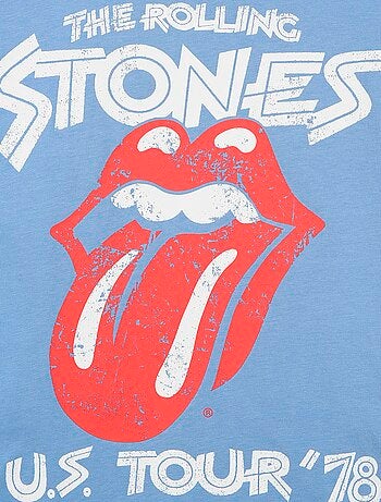 Camiseta 'The Rolling Stone' de manga corta