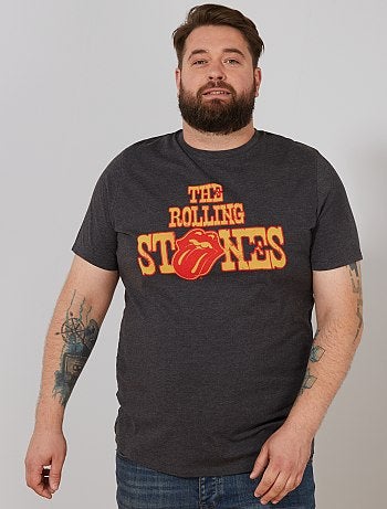Tallas grandes hombre - Camiseta 'The Rolling Stones' - Kiabi