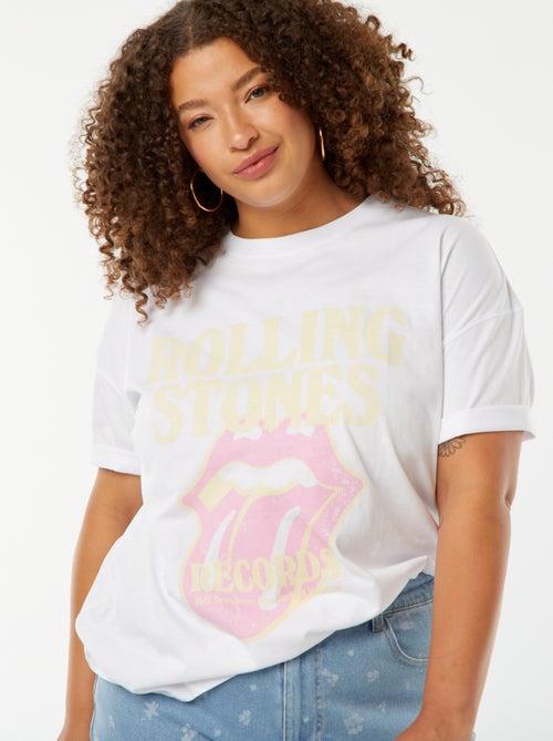Camiseta 'The Rolling Stones' - Kiabi