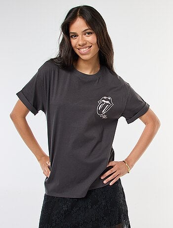 Camiseta 'The Rolling Stones' de manga corta