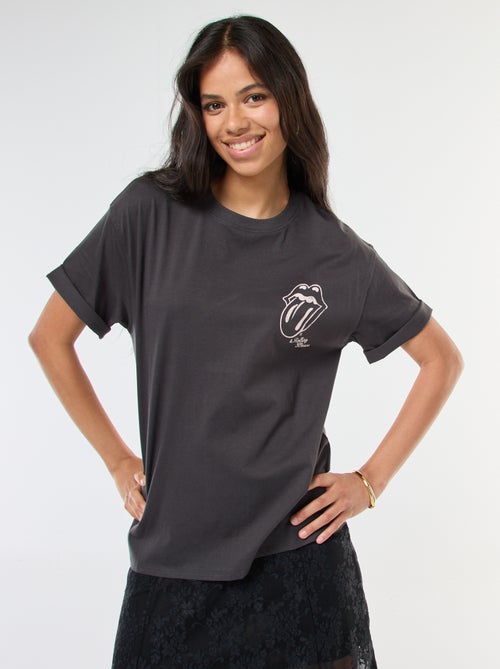 Camiseta 'The Rolling Stones' de manga corta - Kiabi