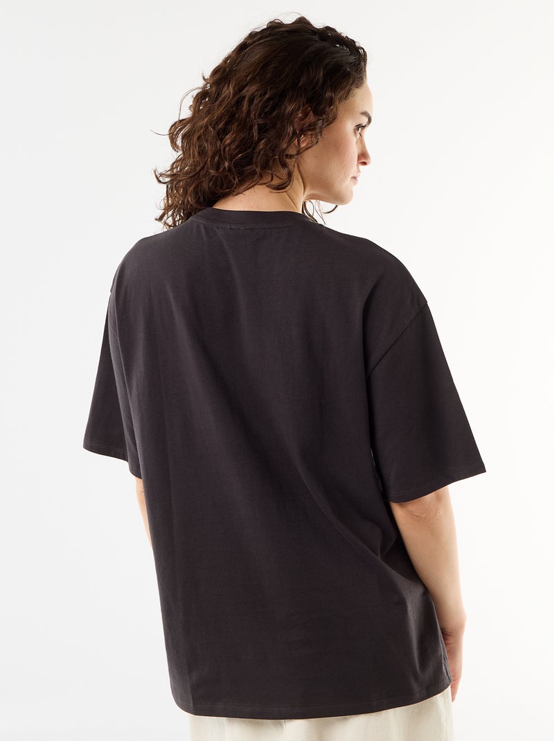 Camiseta 'The Rolling Stones' Negro - Kiabi