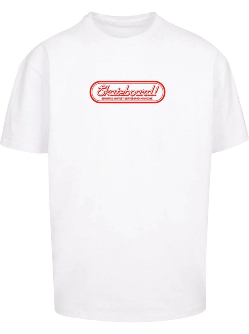 Camiseta the skateboard magazin para hombre - merchcode Blanco - Kiabi