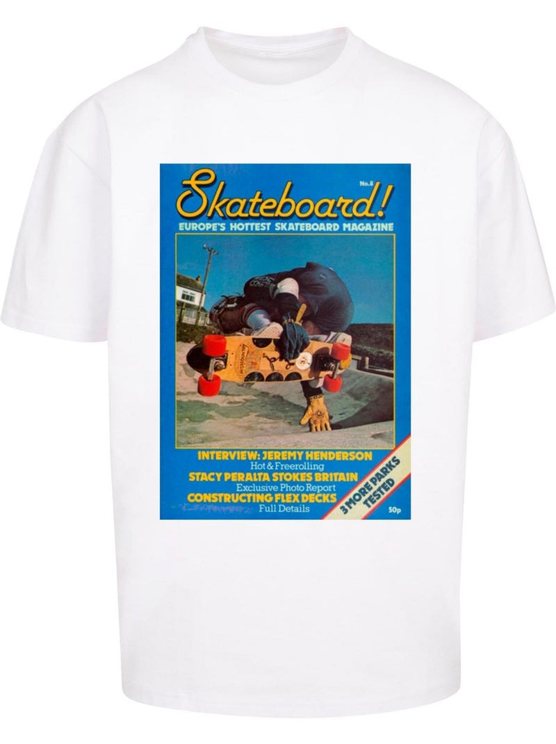 Camiseta the skateboard magazine cover no 8 para hombre - merchcode Blanco - Kiabi