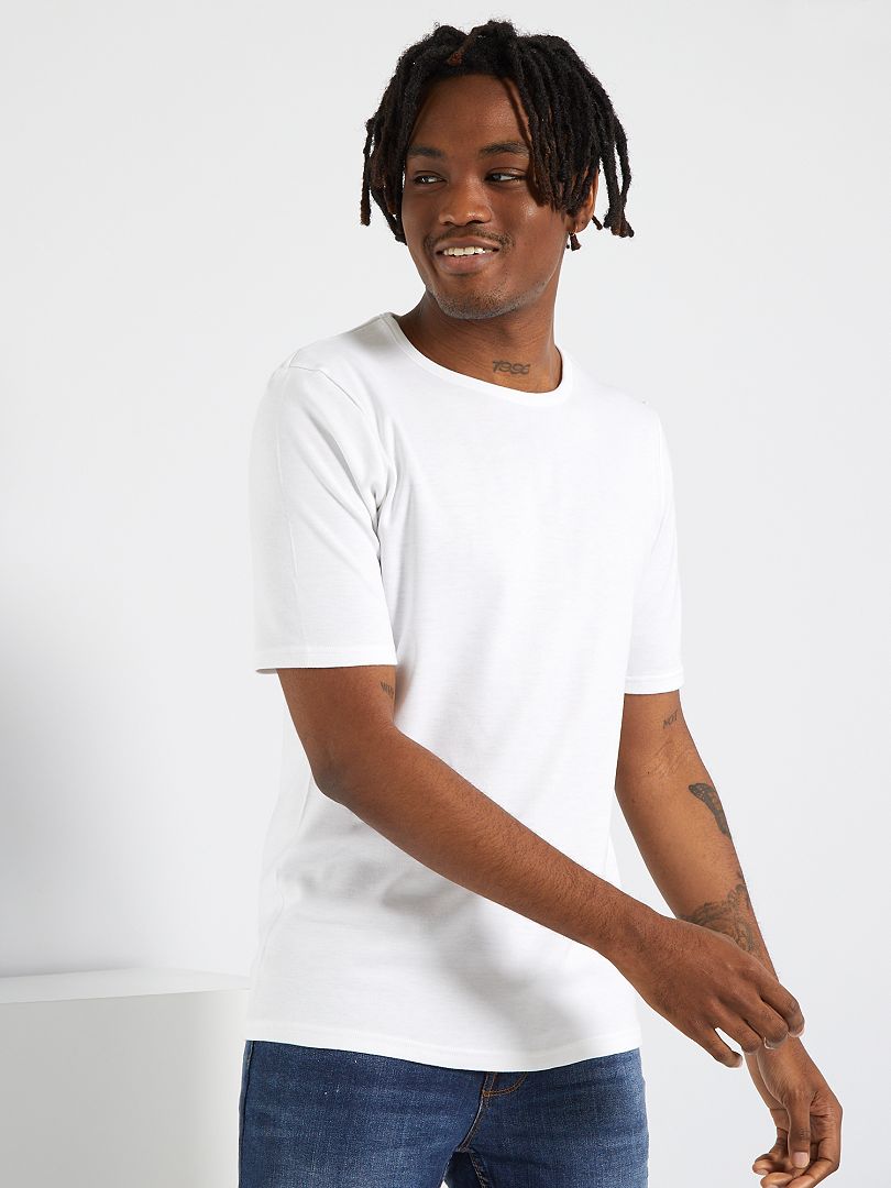 Camiseta Thermolactyl 'Damart' blanco - Kiabi