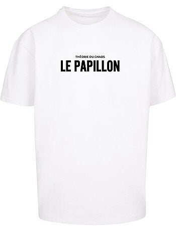 Camiseta therorie du chaos para hombre - mister tee