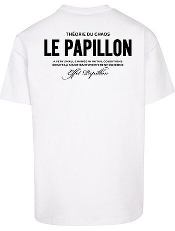 Camiseta therorie du chaos para hombre - mister tee