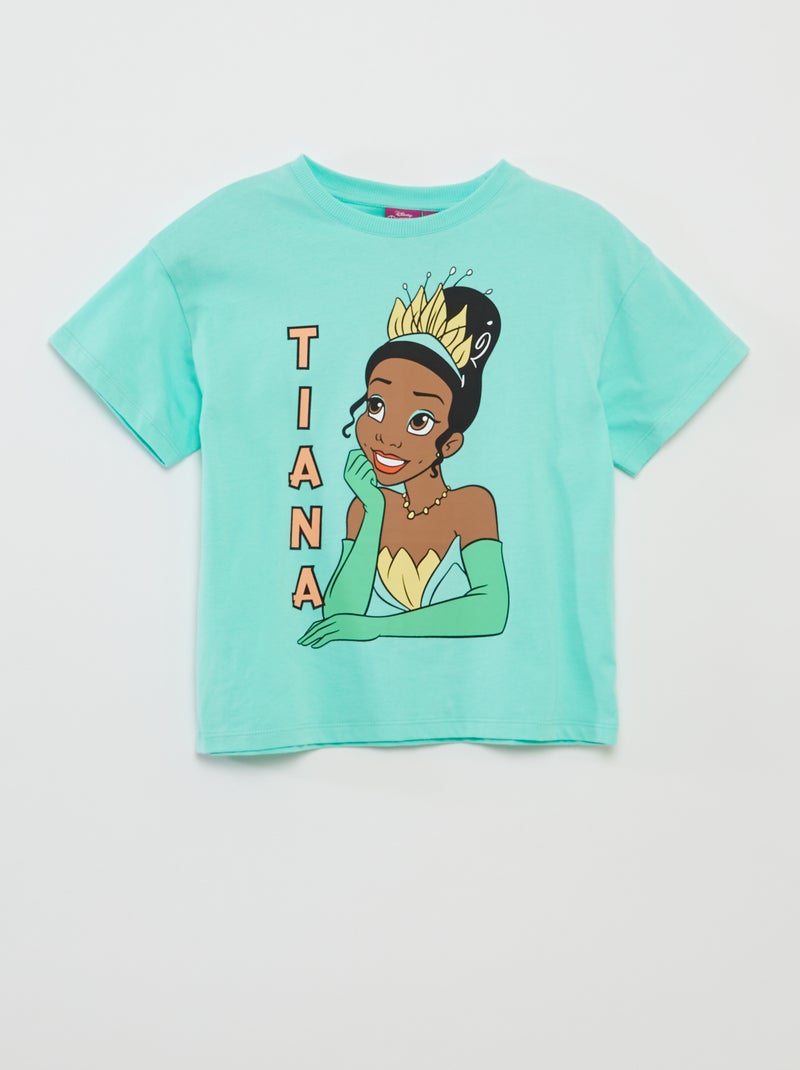 Camiseta 'Tiana' 'Disney' VERDE Niña Kiabi