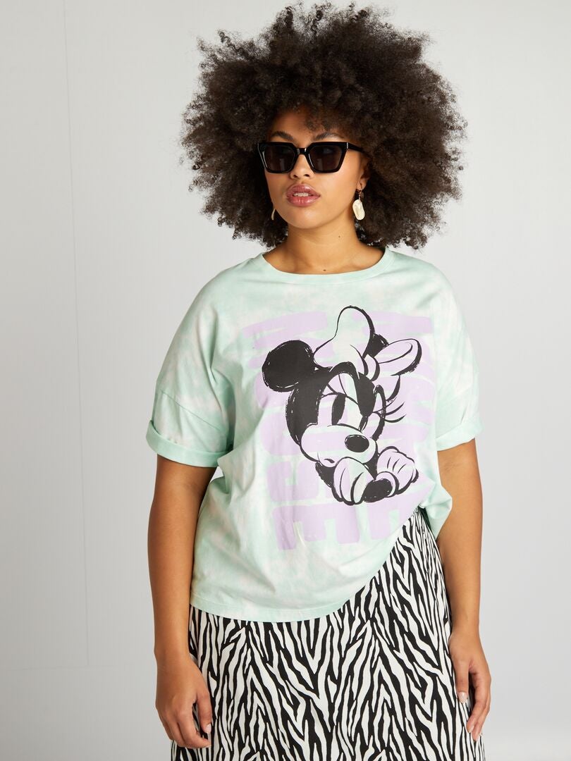 Camiseta tie-dye 'Disney' VERDE - Kiabi