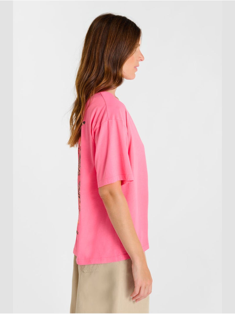 Camiseta TIGRES Rosa - Kiabi