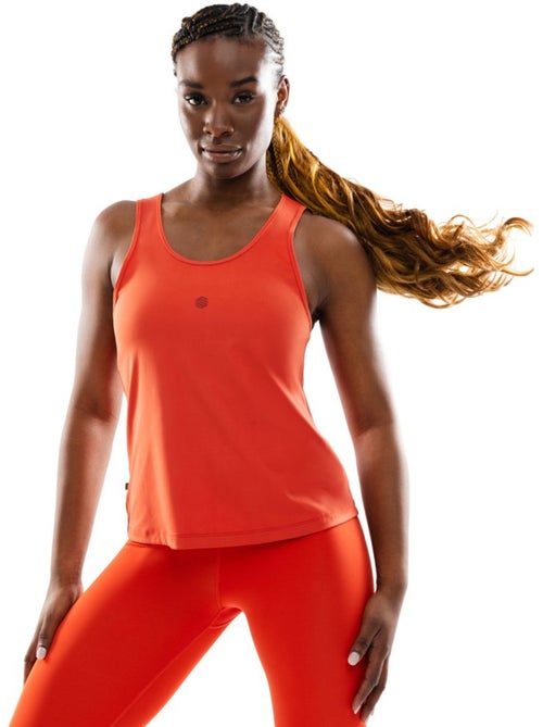 Camiseta tirantes entrenamiento mujer fitness mujer hart - Kiabi Camiseta tirantes entrenamiento mujer fitness mujer hart - Kiabi