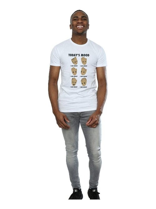 Camiseta today´s mood de bebé groot de algodón para hombre - guardians of the galaxy - Kiabi