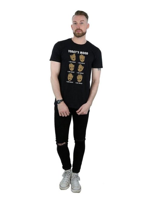 Camiseta today´s mood de bebé groot de algodón para hombre - guardians of the galaxy - Kiabi