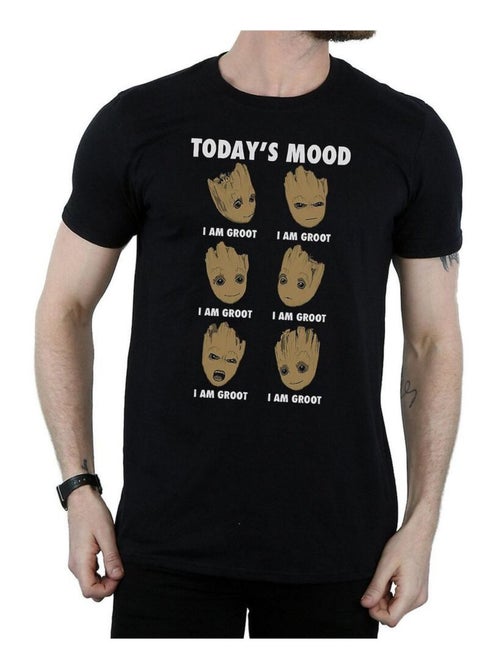 Camiseta today´s mood de bebé groot de algodón para hombre - guardians of the galaxy - Kiabi