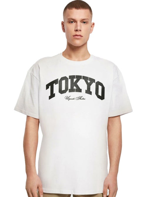 Camiseta tokyo diseño universidad para hombre - mister tee - Kiabi