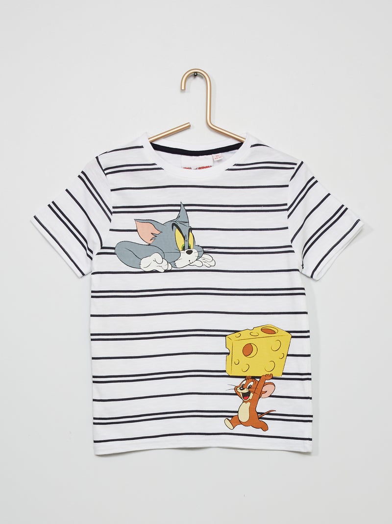 Camiseta 'Tom y Jerry' BLANCO - Kiabi