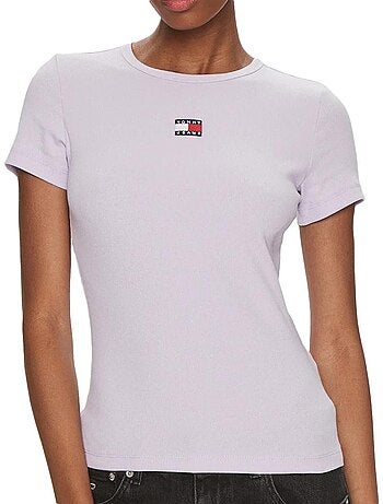 Camiseta Tommy Hilfiger con Insignia para Mujer