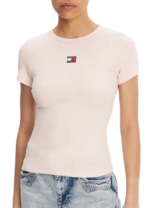 Camiseta Tommy Hilfiger con Insignia para Mujer - Kiabi