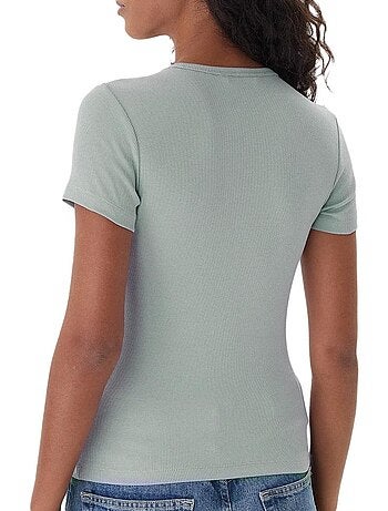 Camiseta Tommy Hilfiger con Insignia para Mujer