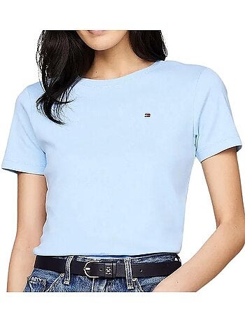 Camiseta Tommy Hilfiger de cuello redondo para mujer