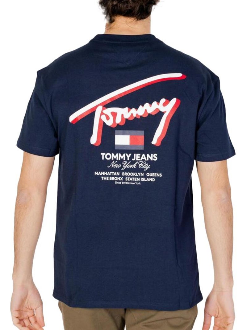 Camiseta Tommy Hilfiger de Hombre Azul marino - Kiabi