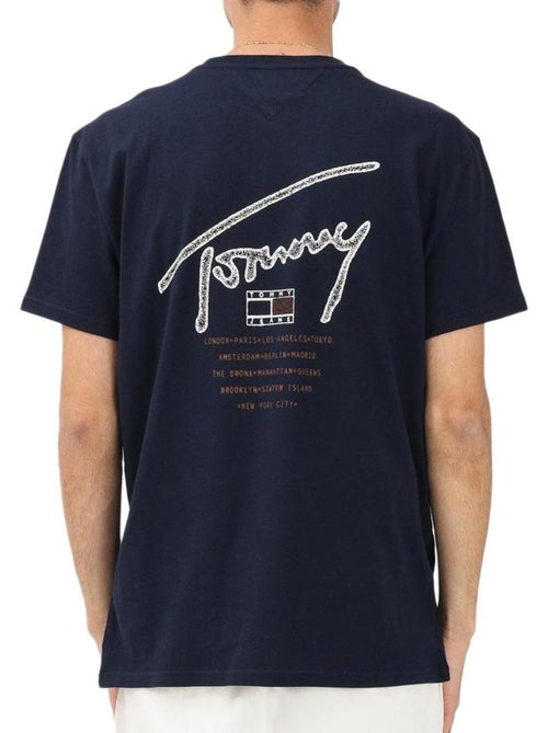 Camiseta Tommy Hilfiger de hombre con estampado trasero - Kiabi