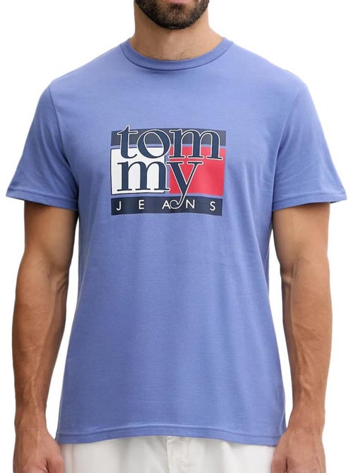 Camiseta Tommy Hilfiger de Hombre con Logo de Bandera - Kiabi Camiseta Tommy Hilfiger de Hombre con Logo de Bandera - Kiabi
