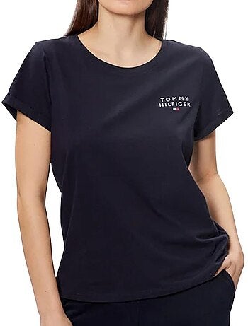 Camiseta de manga corta para mujer tommy hilfiger