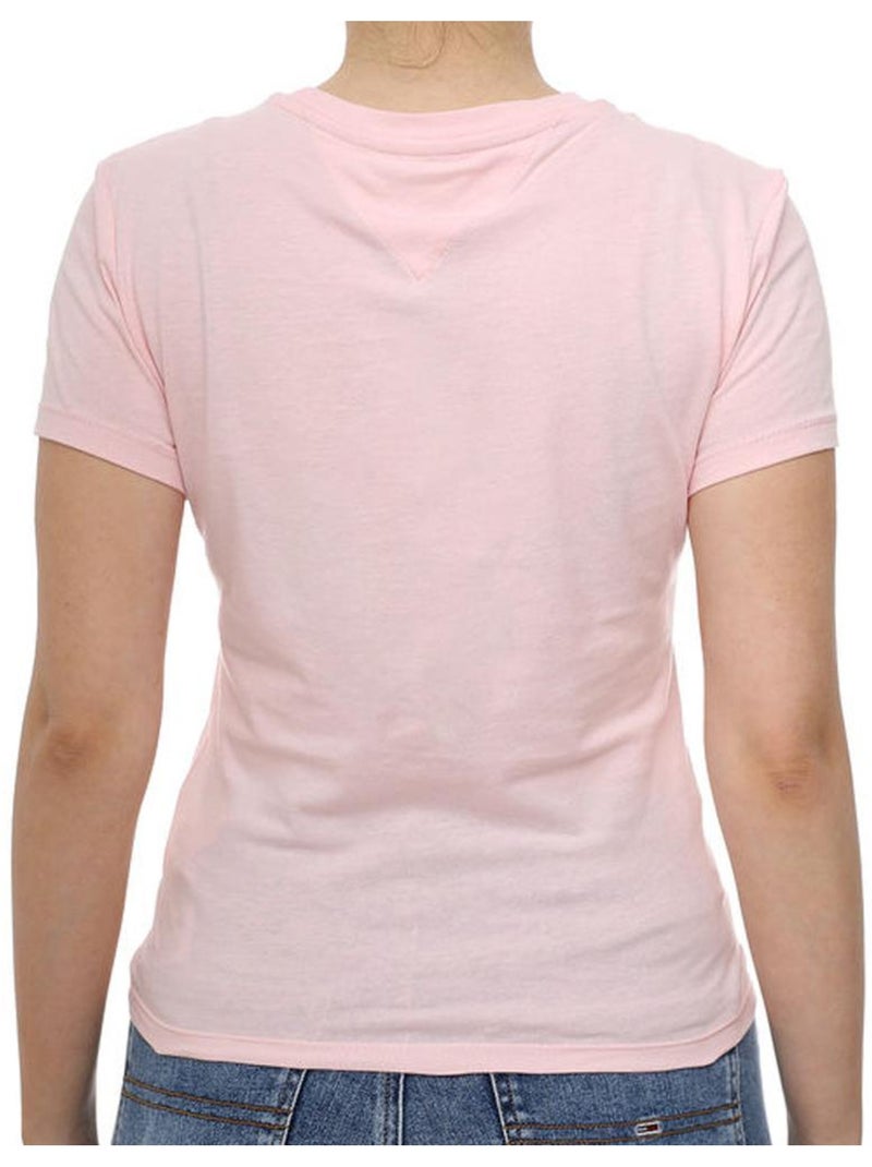 Camiseta Tommy Hilfiger de Mujer Rosa - Kiabi