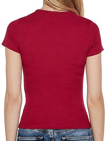Camiseta Tommy Hilfiger con Insignia para Mujer