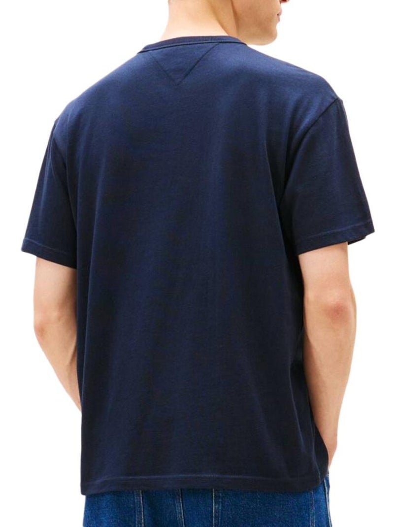 Camiseta Tommy Hilfiger para hombre, Azul marino - Kiabi