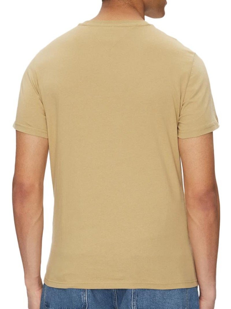Camiseta Tommy Hilfiger para Hombre Beige - Kiabi