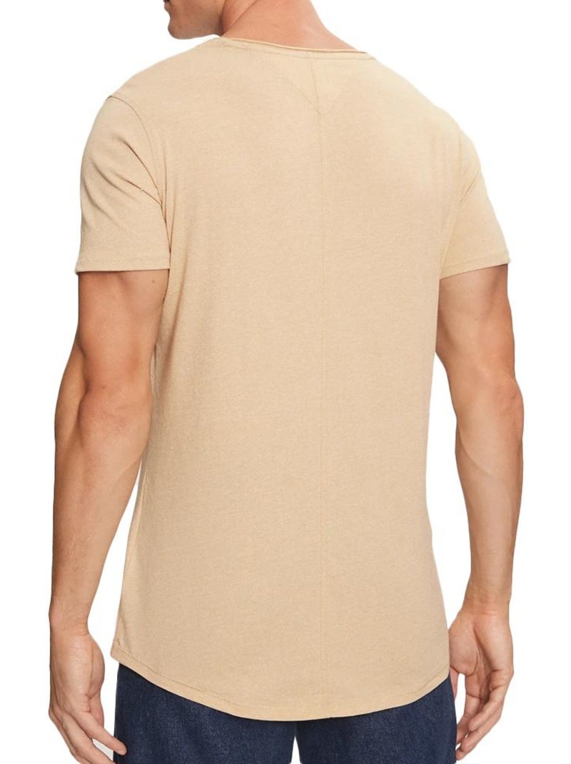 Camiseta Tommy Hilfiger para Hombre Beige - Kiabi