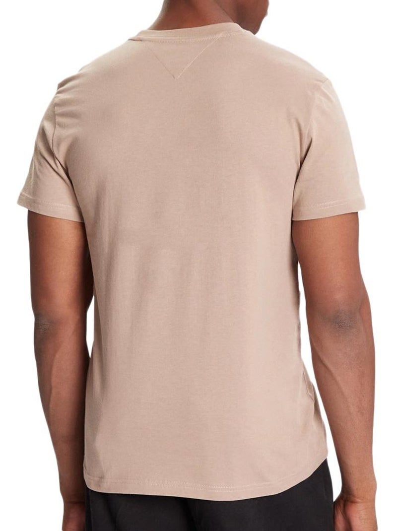 Camiseta Tommy Hilfiger para Hombre Marrón capuchino - Kiabi