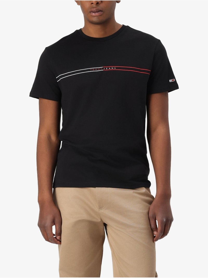 Camiseta Tommy Hilfiger para Hombre Negro - Kiabi