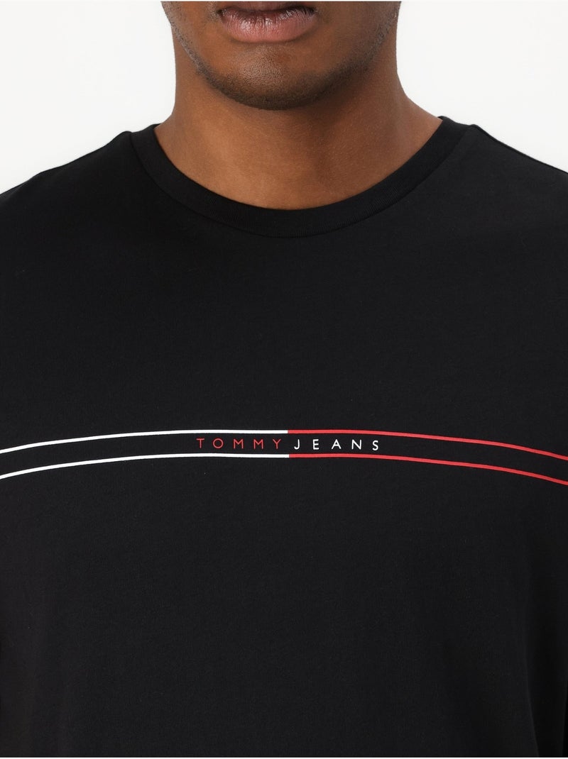 Camiseta Tommy Hilfiger para Hombre Negro - Kiabi