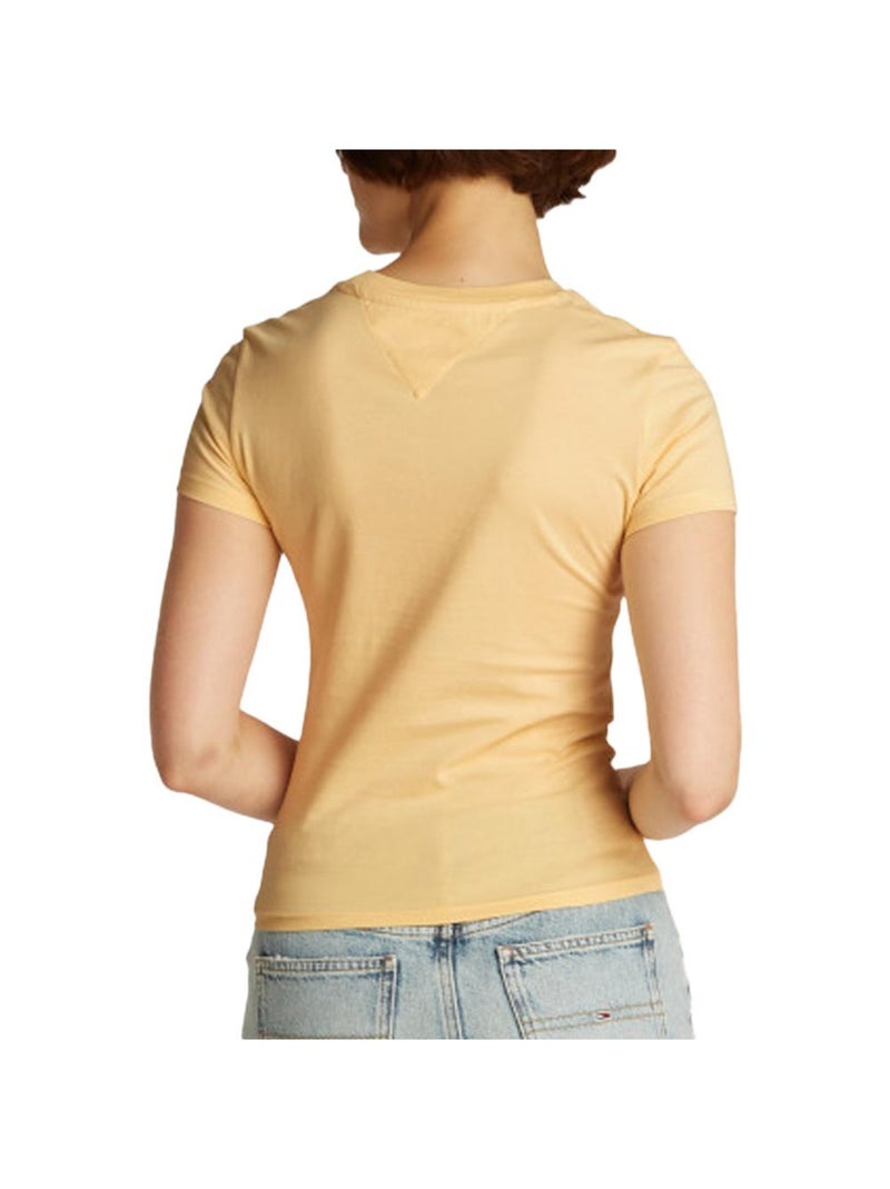 Camiseta Tommy Hilfiger para Mujer Amarillo - Kiabi