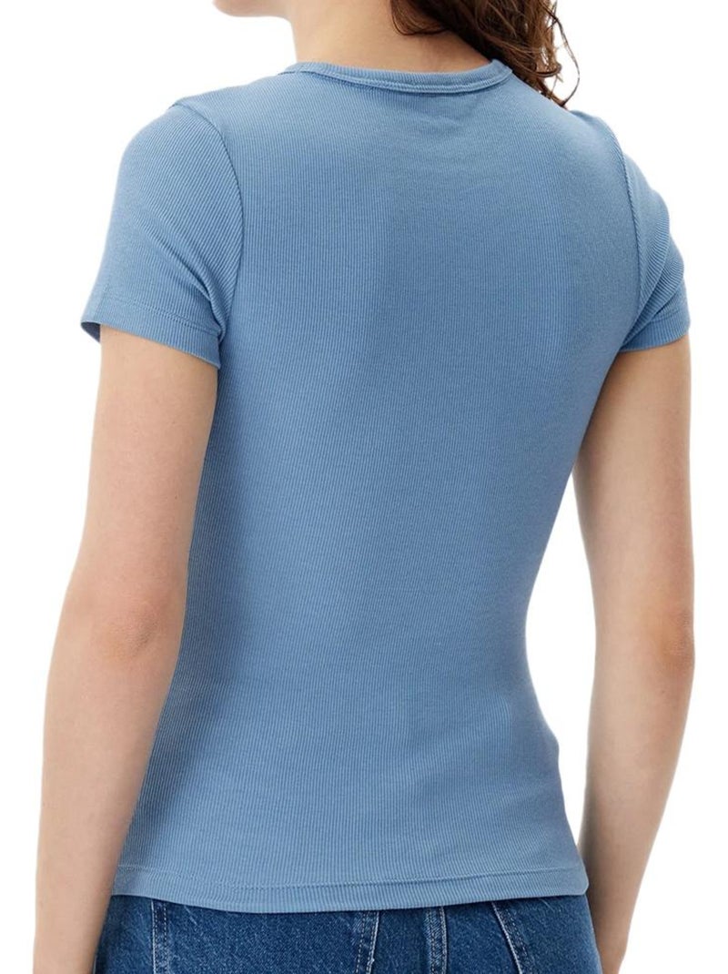 Camiseta Tommy Hilfiger para Mujer Azul claro - Kiabi