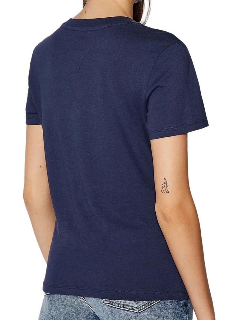 Camiseta Tommy Hilfiger para Mujer Azul marino - Kiabi