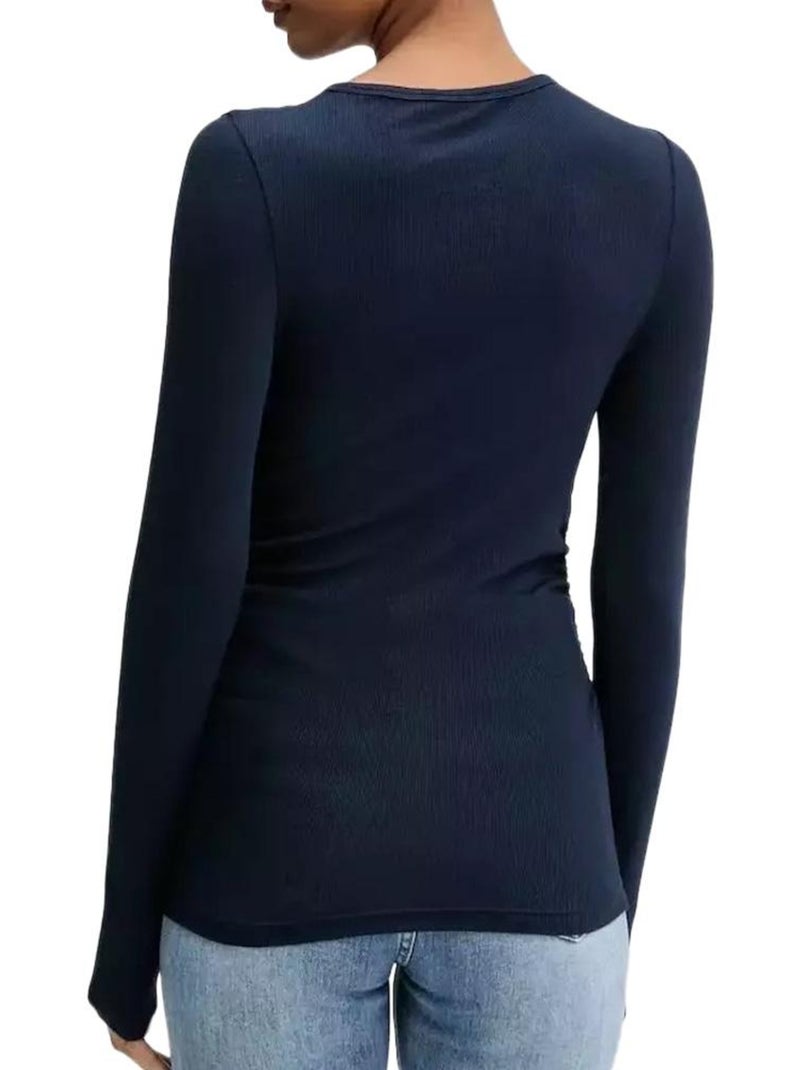Camiseta tommy hilfiger para mujer Azul marino - Kiabi