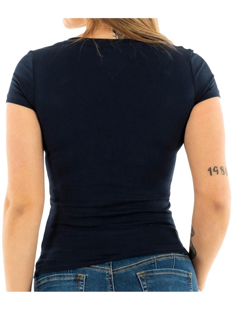 Camiseta Tommy Hilfiger para mujer Azul marino - Kiabi