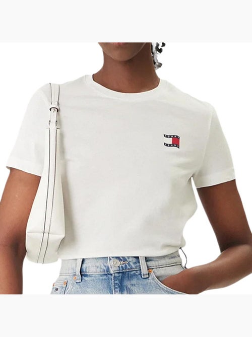 Camiseta tommy hilfiger para mujer - Kiabi Camiseta tommy hilfiger para mujer - Kiabi