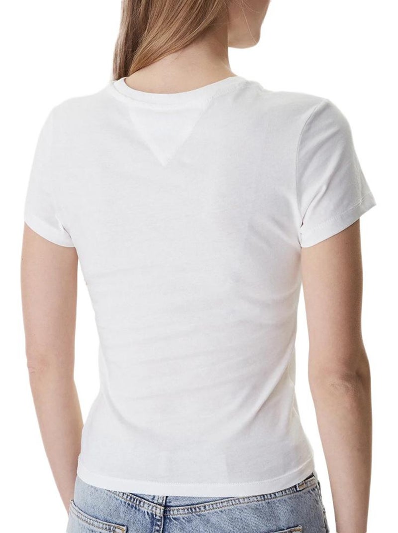 Camiseta tommy hilfiger para mujer Beige - Kiabi