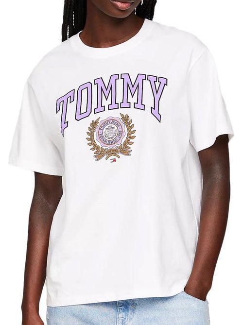 Camiseta tommy hilfiger para mujer - Kiabi Camiseta tommy hilfiger para mujer - Kiabi