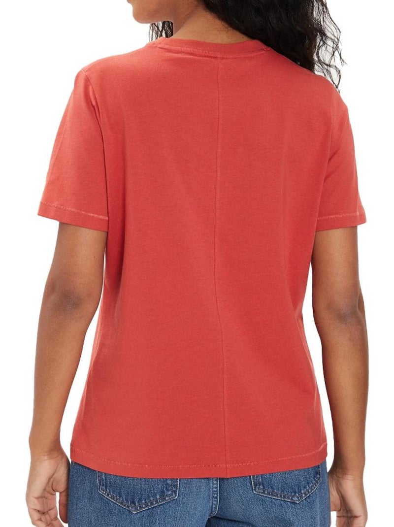 Camiseta Tommy Hilfiger para Mujer Naranja - Kiabi