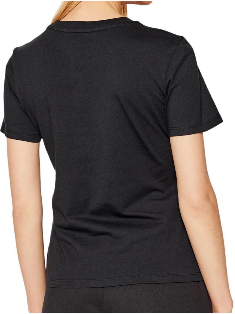 Camiseta Tommy Hilfiger para Mujer Negro - Kiabi