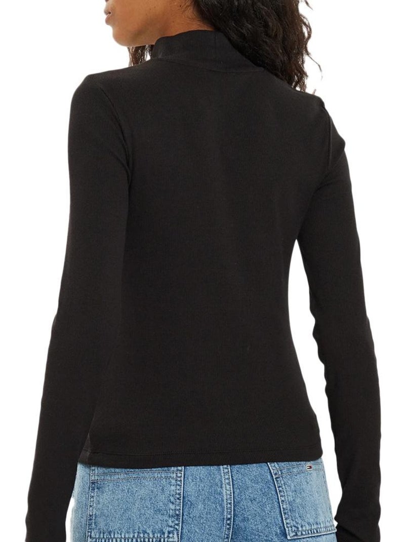 Camiseta Tommy Hilfiger para Mujer Negro - Kiabi